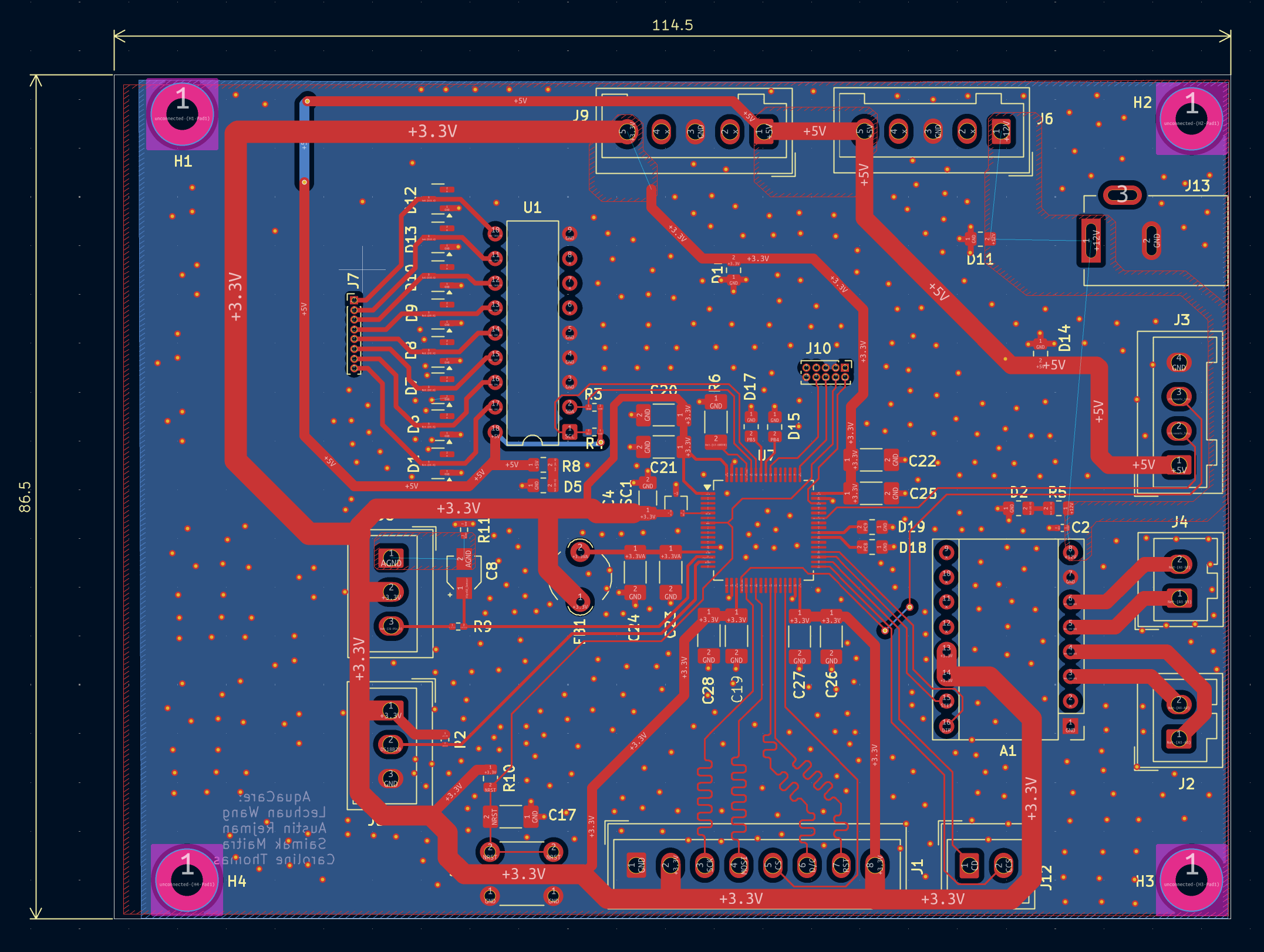 Updated PCB Layout
